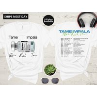 T-shirt unisexe Tame Impala Slow Rush Tour 2022 — T-shirts pour hommes
