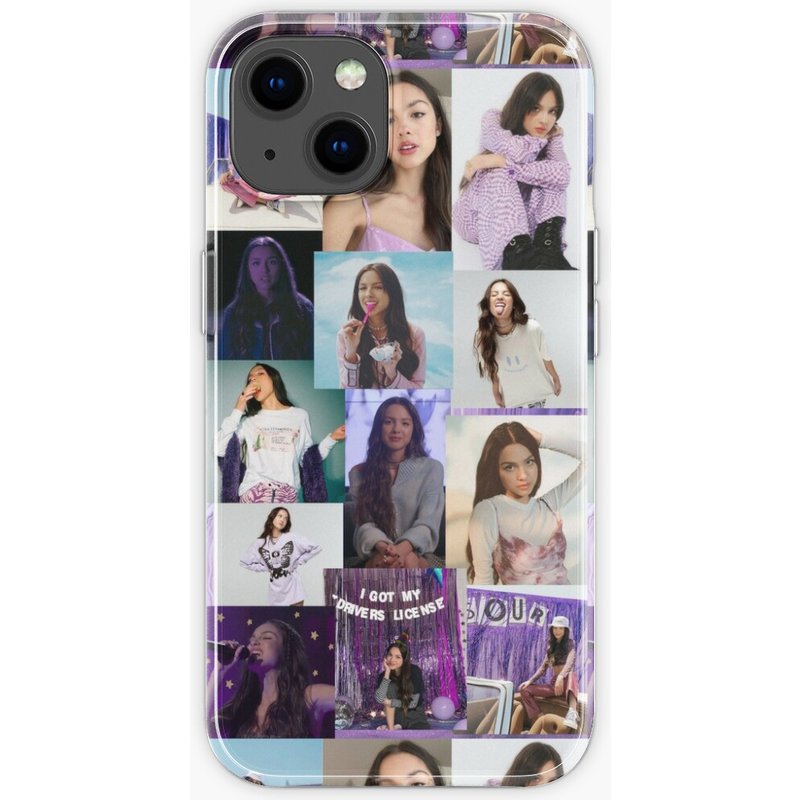 Coque iPhone Olivia Rodrigo - Coque Flexi en TPU Transparent — Coque de téléphone