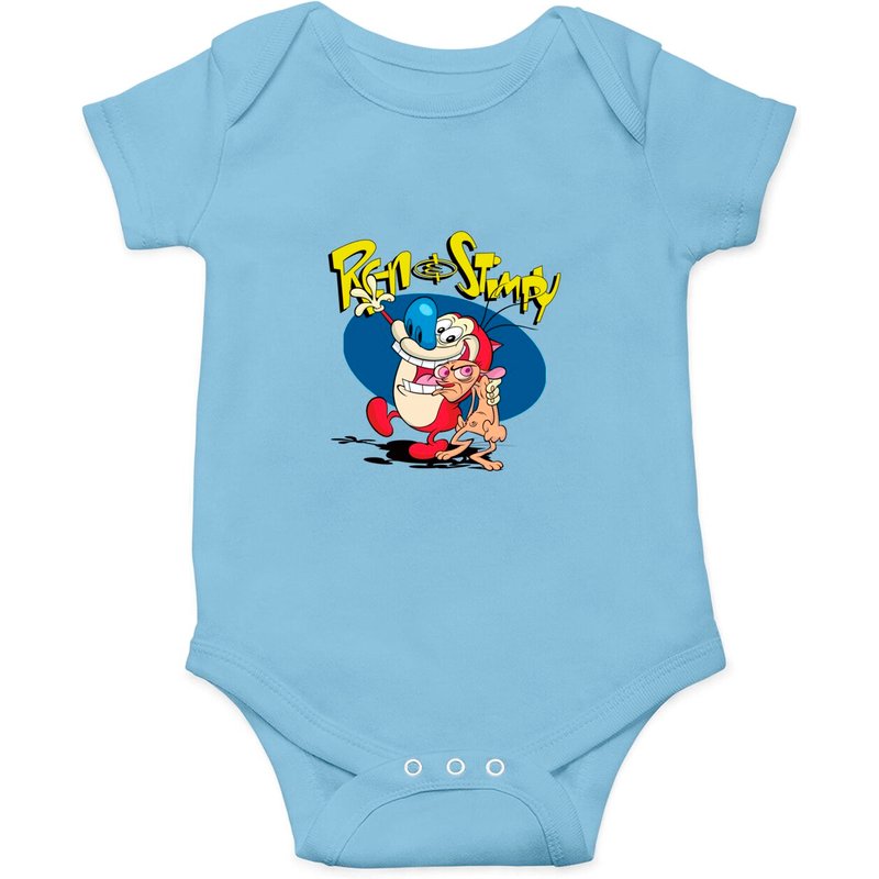 Body avec logo classique Ren et Stimpy de Nickelodeon — Bodys bébé