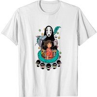 T-shirt animé Spirited Away pour hommes