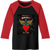 Bon Jovi 2022 Tour Baseball Tees for Men
