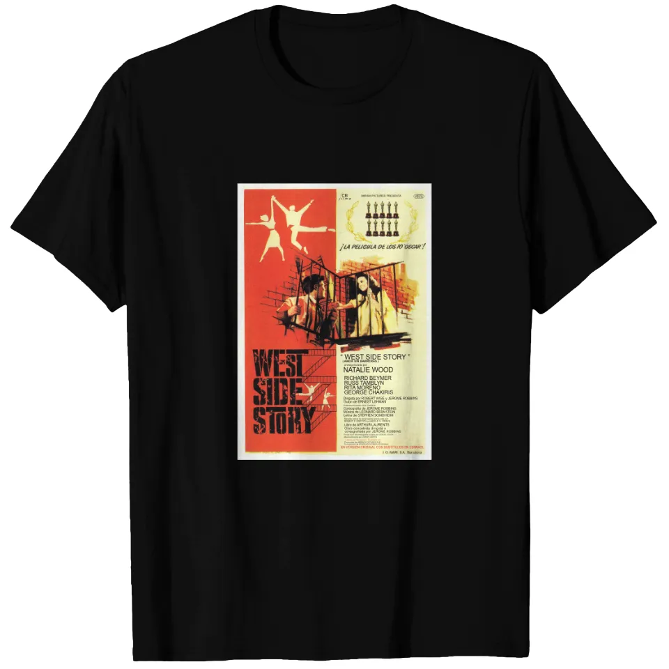 T-shirt classique West Side Story 1961 pour hommes en noir