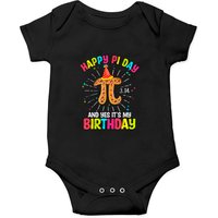 Born On Pi Day March Birthday Onesie