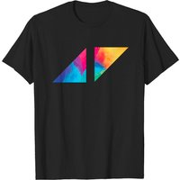 Avicii Logo Classic T-Shirt for Men in Black — Mens T Shirts