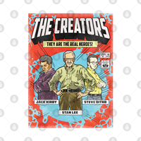 The Creators Stan Lee Men's T-Shirt in Black