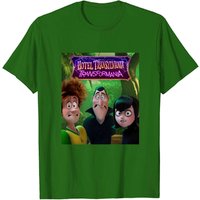 T-shirt classique Mavis Dracula et Jonathan Loughran de Hotel Transylvania Transformania 4 — T-shirts pour hommes