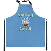 Drippy Design Kitchen Apron Rick And Morty Wubba Lubba Dub-dub — Kitchen Aprons
