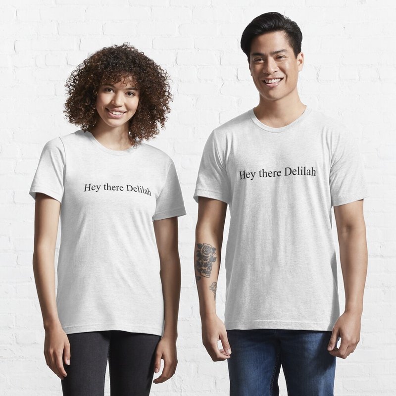 T-shirt essentiel Hey There Delilah Edit de Plain White T's pour hommes — T-shirts pour hommes