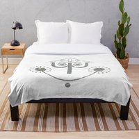 Face Throw Blanket