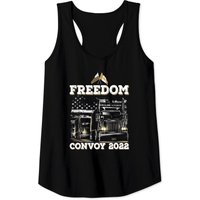 Storm Truck American USA Canada Flag Trucker Tank Tops for Men