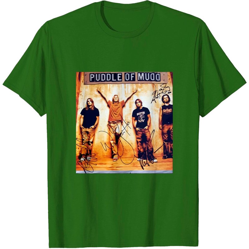 Engkau Puddle of Mudd Band Fitted T-Shirt for Men
