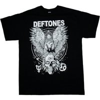 T-shirt Deftones Hibou et Crâne pour Hommes — T-shirts pour hommes