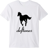 Deftones Pony Rock Band T-Shirt for Men