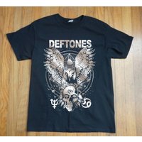 T-Shirt Noir Deftones pour Hommes — T-shirts pour hommes