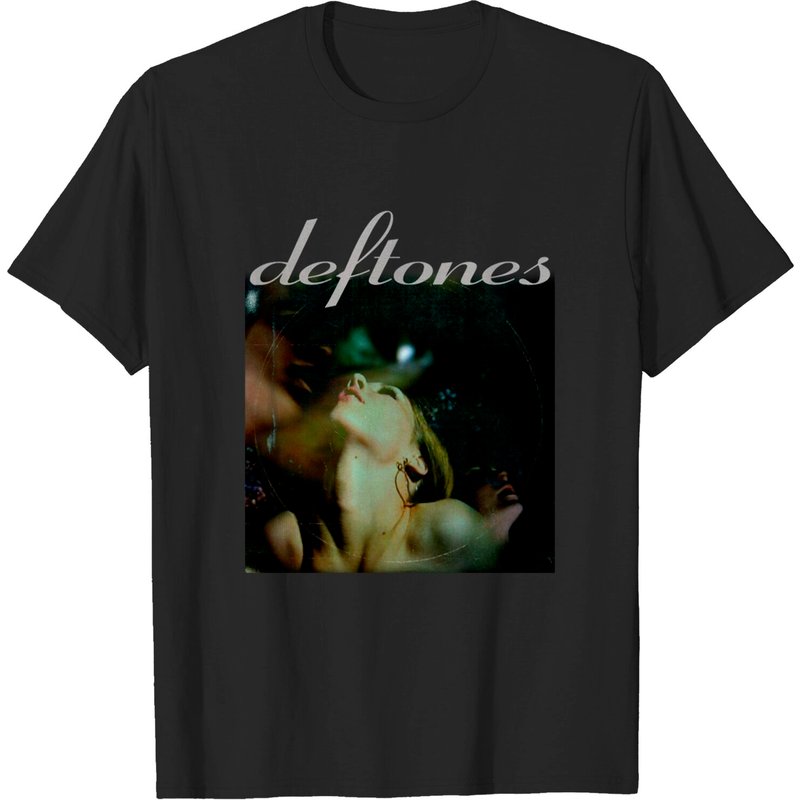 Deftones T Shirt for Men in Black