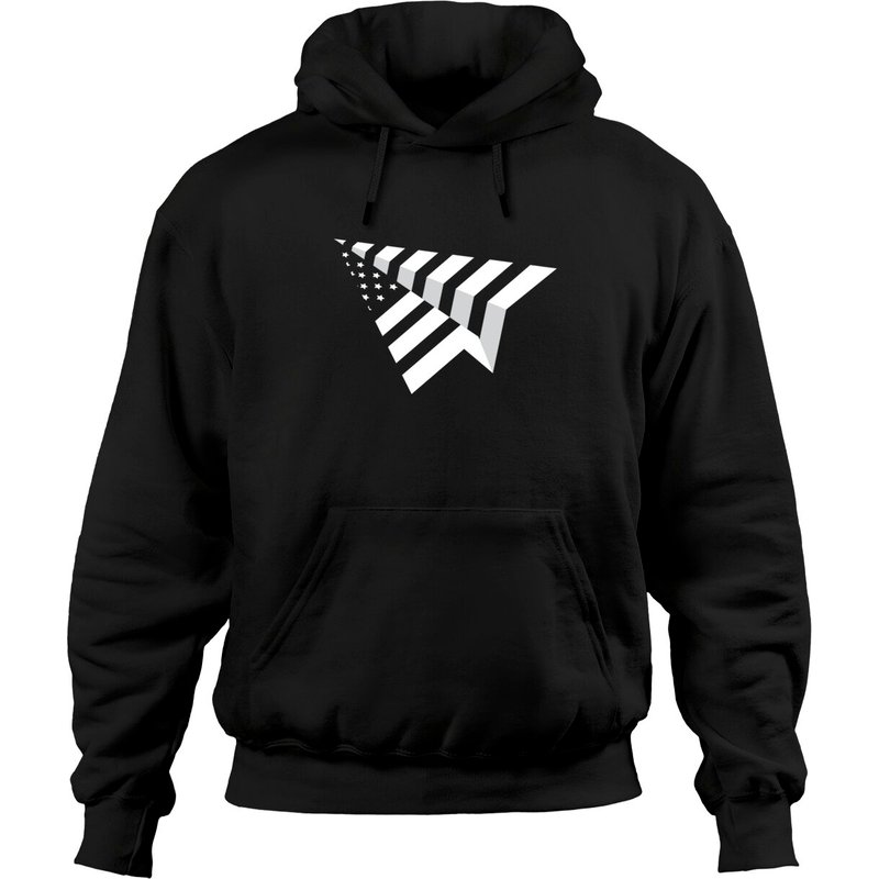 Hoodies en Avion en Papier Paper Plane USA pour Unisexe — Sweats à capuche pour hommes