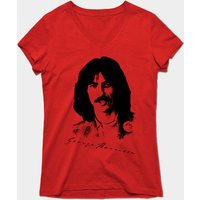 T-shirt pour hommes George Harrison en gris cendre
