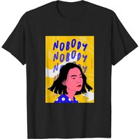 T-shirt classique Mitsky Nobody pour hommes en noir