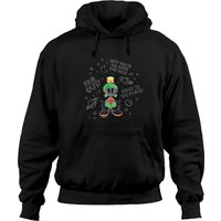 Marvin The Martian Moon Back T Hoodies for Unisex Black