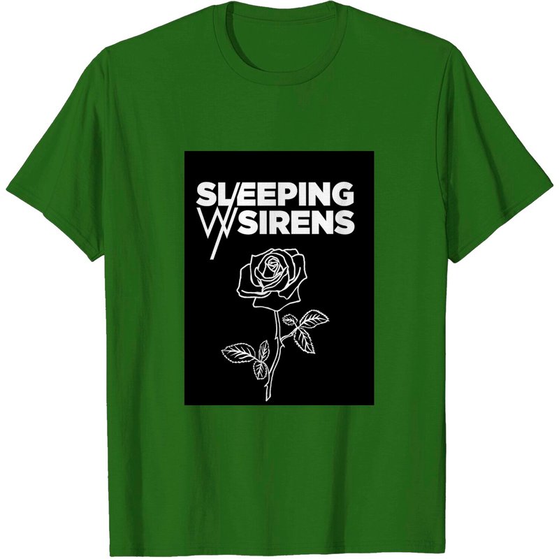 T-shirt classique avec logo rose Sleeping With Sirens pour hommes — T-shirts pour hommes