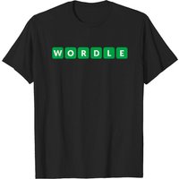 T-shirt Wordle Jeu de Mots en Ligne pour Hommes — T-shirts pour hommes