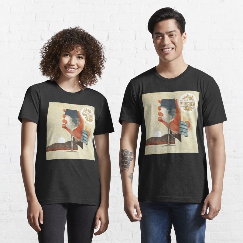 T-shirt essentiel Sleeping With Cheers Sirens pour hommes — T-shirts pour hommes