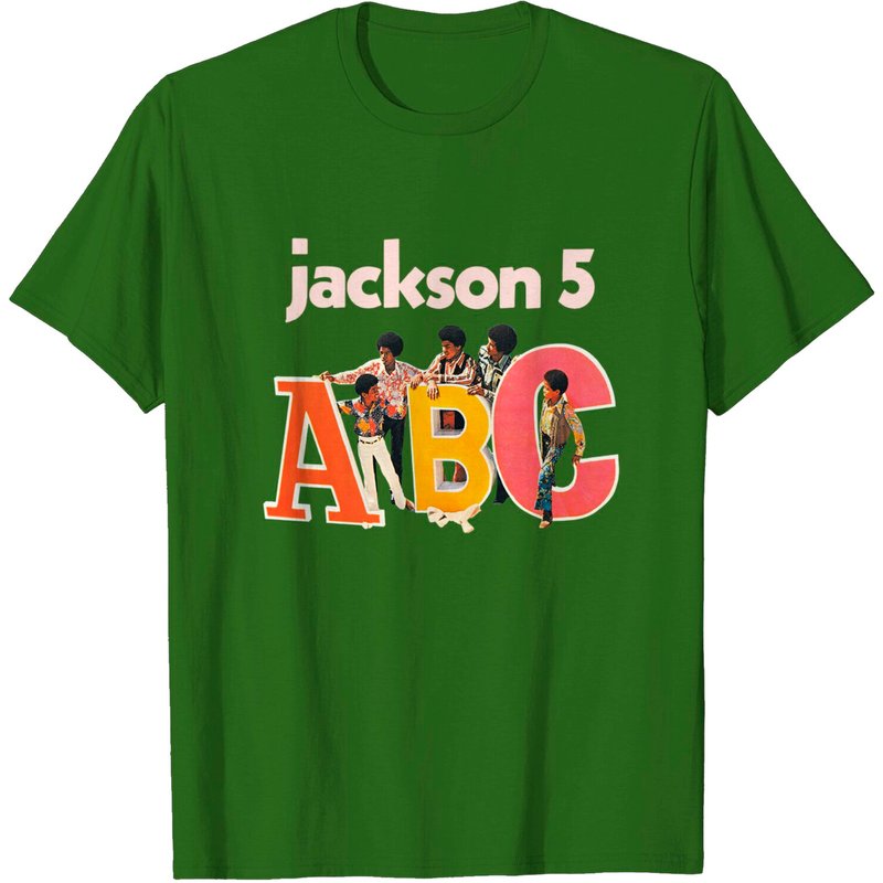 T-shirt ABC The Jackson 5 pour hommes - Noir — T-shirts pour hommes