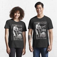 T-shirt pour hommes Ty Cobb Essential en noir — T-shirts pour hommes