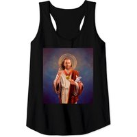 Saint Nicolas of Cage Nic Cage Original Artwork Tank Top for Men