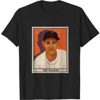 T-shirt Ted Williams 1941 Play Ball pour hommes - Noir — T-shirts pour hommes