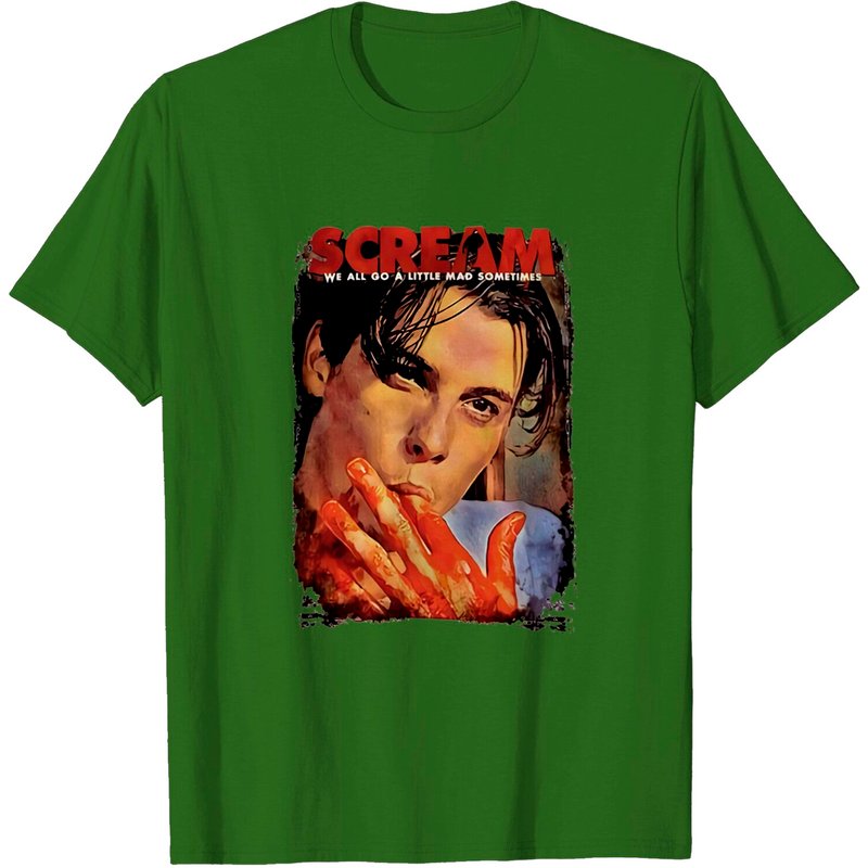 T-Shirt pour hommes Scream Movie B Illy Loomis Skeet Ulrich — T-shirts pour hommes