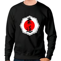 Judo Kodokan Unisex Black Sweatshirt
