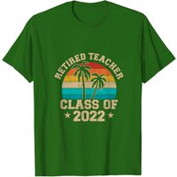 T-shirt pour hommes Retraité Enseignant Promotion 2022
