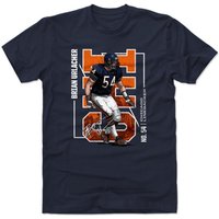 T-shirt en coton pour hommes Brian Urlacher en noir — T-shirts pour hommes