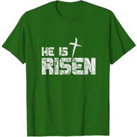 He Is Risen Vintage Distressed T-Shirt for Men