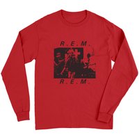 Vintage 80s R.E.M. Long Sleeve T-Shirt for Unisex