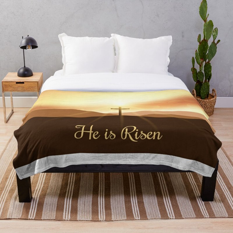 Couverture He Is Risen — Jetés de canapé