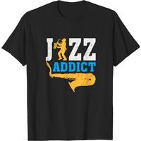Saxophone Jazz Music Lover T-Shirt for Men