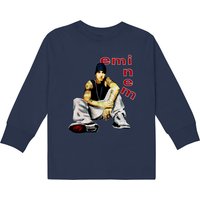 T-shirt à manches longues ajusté Eminem pour enfants - Noir — T-shirts pour hommes