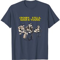 Crosby, Stills, Nash & Young Classic T-Shirt for Men