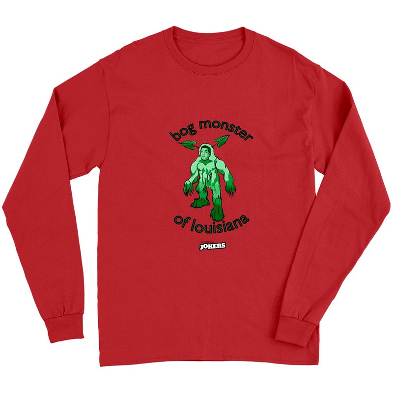 T-shirt à manches longues Bog Monster de Louisiane pour unisexe — T-shirts pour hommes