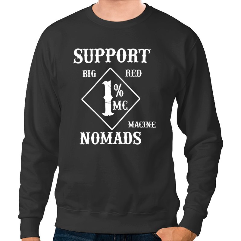 Sweatshirts Support Big Red Macine Nomads pour Unisexe — Sweats à capuche pour hommes
