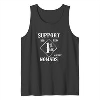 Support Big Red Macine Nomads Tank Tops for Men - Black