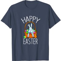 T-shirt pour hommes Chasse aux œufs de Pâques avec lapin — T-shirts pour hommes
