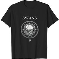 T-shirt classique Swans Band pour hommes en noir — T-shirts pour hommes