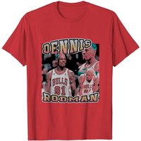 T-shirt pour hommes Dennis Rodman en noir — T-shirts pour hommes