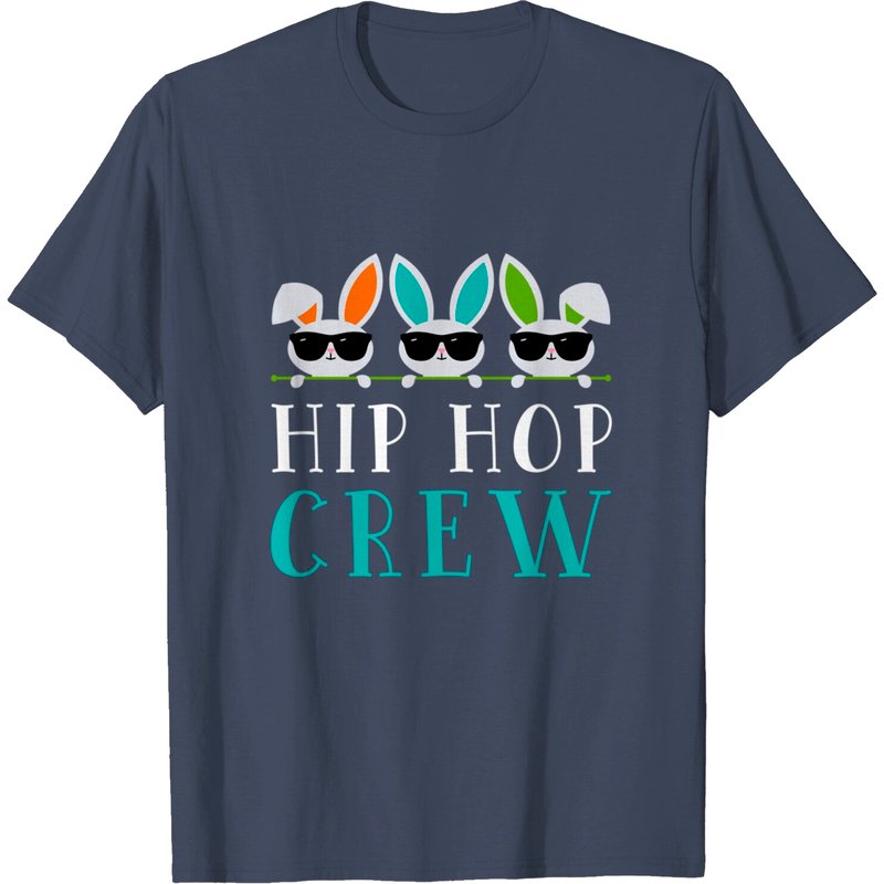 T-shirt pour hommes avec motif Hip Hop Crew et lunettes de Pâques — T-shirts pour hommes