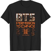 BTS Permission to Dance Signatures T-Shirt for Men