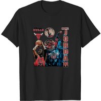 Michael Jordan Men's Black T-Shirt — Mens T Shirts