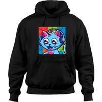 Hoodies Gravy Cat Man Classiques Unisex en Noir — Sweats à capuche pour hommes